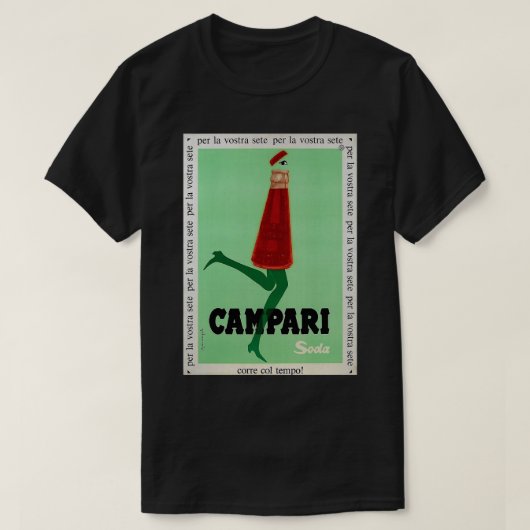 Campari Soda Classic T Shirt (Design voorkant)