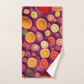 Campari Soda Grapefruit kleurrijk patroon Bad Handdoek (Handdoek)