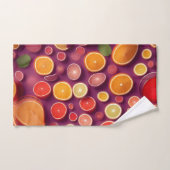Campari Soda Grapefruit kleurrijk patroon Bad Handdoek (Handdoek)