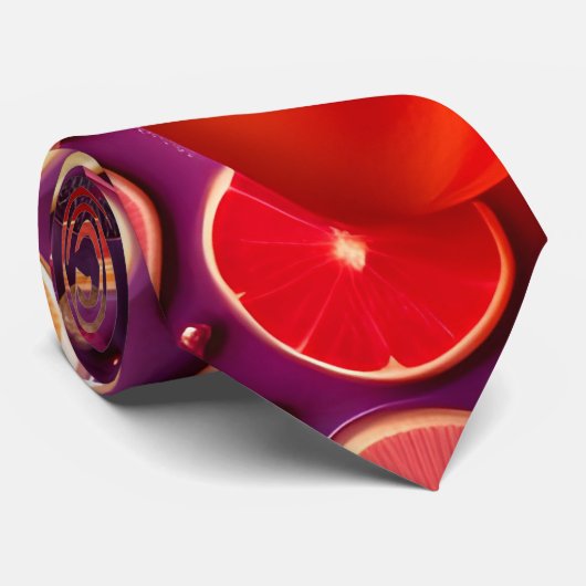 Campari Soda Sinaasappel Stropdas (Opgerold)