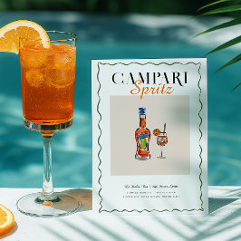 Campari Spritz Recept Cocktail Briefkaart