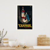 Campari Vintage Reclameposter Poster (Keuken)