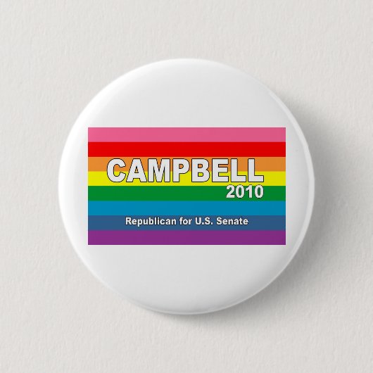 campbell2010lgbt ronde button 5,7 cm (Voorkant)