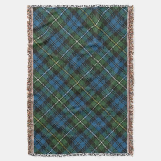 Campbell Argyll A Original Scottish Tartan Deken (Voorkant Verticaal)