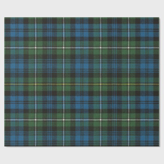 Campbell Argyll Ancient Scottish Tartan Cadeaupapier (Vlak)