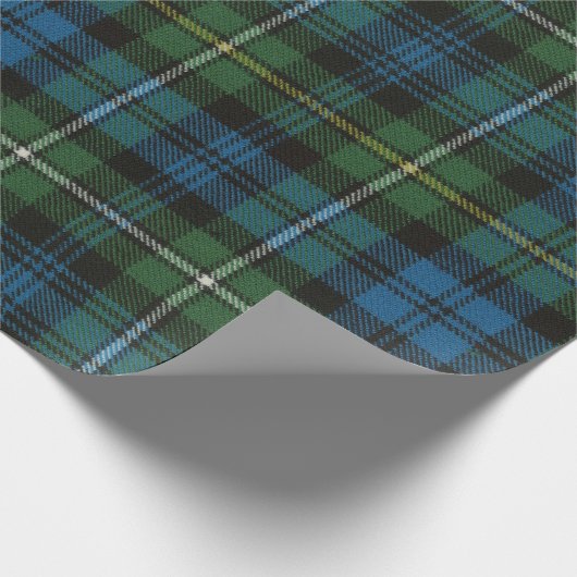 Campbell Argyll Ancient Scottish Tartan Cadeaupapier (Hoek)