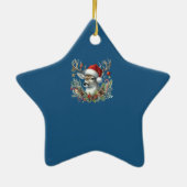 Campbell Argyll Ancient Scottish Tartan Christmas Keramisch Ornament (Achterkant)