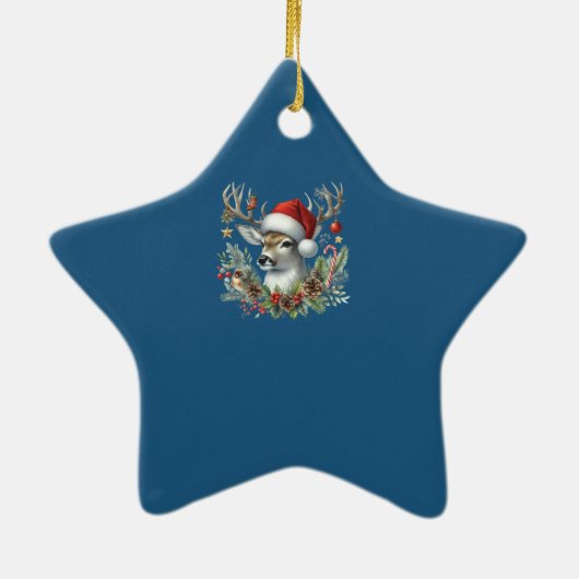 Campbell Argyll Ancient Scottish Tartan Christmas Keramisch Ornament (Achterkant)