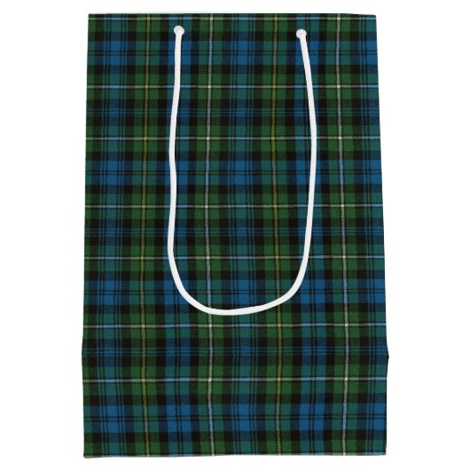 Campbell Argyll Ancient Scottish Tartan Medium Cadeauzakje (Achterkant)