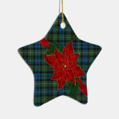 Campbell Argyll Ancient Scottish Tartan Pattern Keramisch Ornament (Rechts)