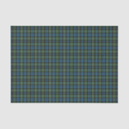 Campbell Argyll Ancient Scottish Tartan Tissuepapier (Voorkant)
