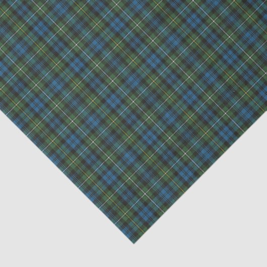 Campbell Argyll Ancient Scottish Tartan Tissuepapier (Detail)
