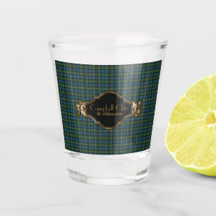 Campbell Argyll - Oorspronkelijke Schotse Clan Tar Shot Glas