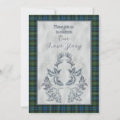 Campbell Argyll Scottish Tartan Kaart (Voorkant)
