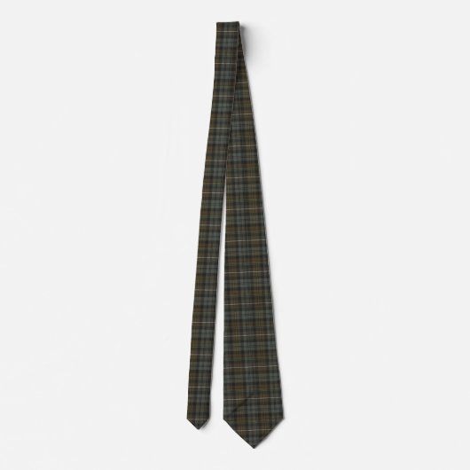 Campbell Argyll Weathered Scottish Clan Tartan Stropdas (Achterkant)