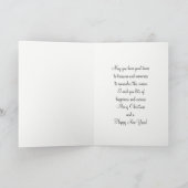 Campbell Argyll Weathered Tartan Christmas Feestdagen Kaart (Binnen)