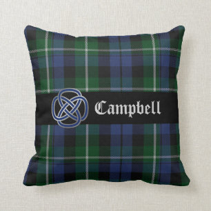 Campbell Blue en Green Tartan Pset Pillow Kussen