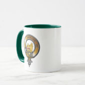 Campbell Breadalbane Crest Badge Mok (Voorkant links)