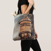 Campbell CA Water Tower geborsteld Polyester Tas (Dichtbij)