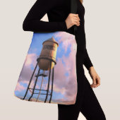 Campbell CA Water Tower geborsteld Polyester Tas (Dichtbij)