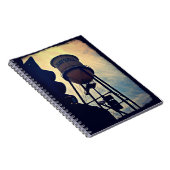 Campbell CA Water Tower Spiral Notitieboek (Rechterzijde)