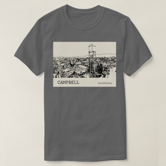 Campbell California TShirt 1 (Design voorkant)