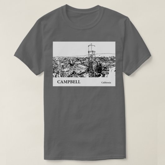 Campbell California TShirt 2 (Design voorkant)