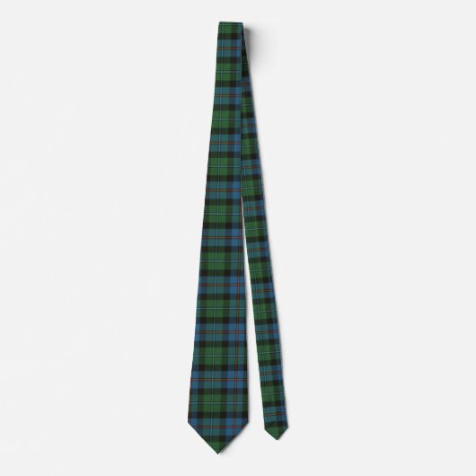 Campbell Cawdor Ancient Scottish Clan Tartan Stropdas (Voorkant)