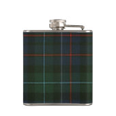 Campbell Cawdor Tartan & Badge Heupfles (Achterkant)