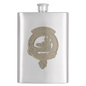 Campbell Clan Badge Classic Flask Flacon (Voorkant)