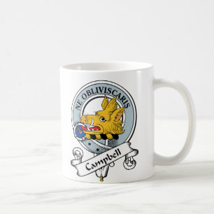 Campbell Clan Badge Koffiemok