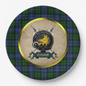Campbell Clan Badge Papieren Bord (Voorkant)