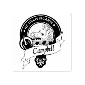 Campbell Clan Badge Rubberstempel (Afrduk)
