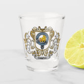 Campbell Clan Badge Shot Glas (Voorkant)