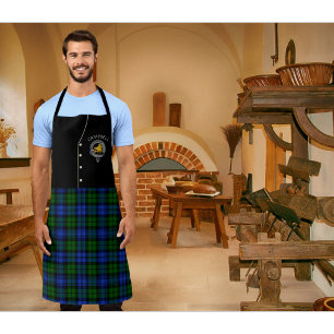 Campbell Clan Badge & Tartan Kilt Schort
