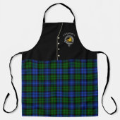Campbell Clan Badge & Tartan Kilt Schort (Voorkant)
