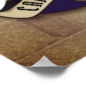 Campbell Clan Badge W/Crossed Swords Poster (Hoek)