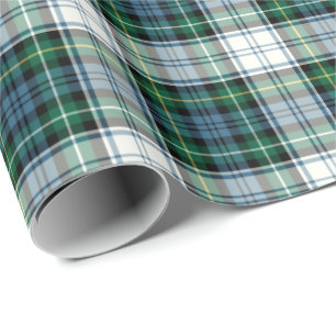 Campbell Clan Dress Tartan Scottish Pset Pattern Cadeaupapier
