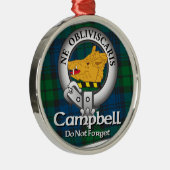 Campbell Clan Metalen Ornament (Rechts)