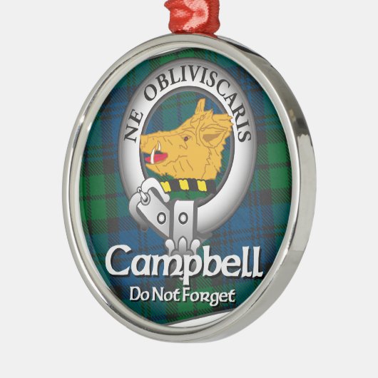 Campbell Clan Metalen Ornament (Links)