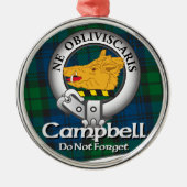 Campbell Clan Metalen Ornament (Voorkant)