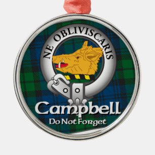 Campbell Clan Metalen Ornament