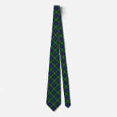 Campbell Clan Tartan Plaid Black Watch Stropdas (Voorkant)