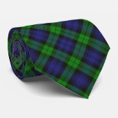 Campbell Clan Tartan Plaid Black Watch Stropdas (Opgerold)