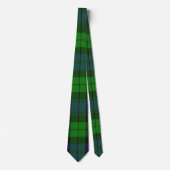 Campbell Clan Tartan Plaid Black Watch Stropdas (Voorkant)