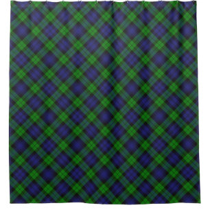 Campbell Clan Tartan Pset Black Watch Douchegordijn