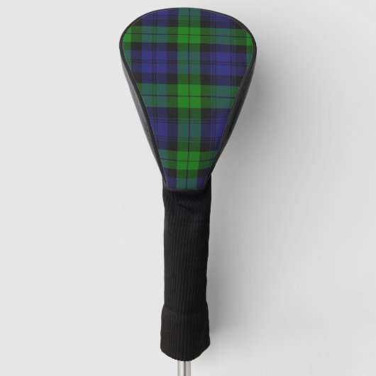 Campbell Clan Tartan Pset Black Watch Golfheadcover (Voorkant)