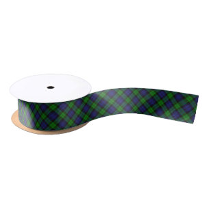 Campbell Clan Tartan Pset Black Watch Satijnen Lint
