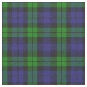 Campbell Clan Tartan Pset Black Watch Stof