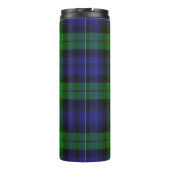 Campbell Clan Tartan Pset Black Watch Thermosbeker (Achterkant)